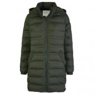 куртка  , демисезон/зима, силуэт прямой, размер L, хаки, зеленый Broadway