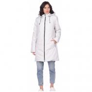 куртка   зимняя, средней длины, подкладка, размер 40(50RU), белый Maritta