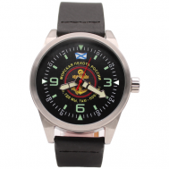 Наручные часы  Командирские Часы наручные Морская пехота механические 21.167.01, черный ТРИУМФ