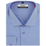 Рубашка , размер 174-184/39, голубой Greg