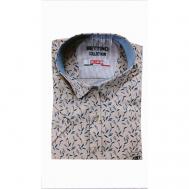 Рубашка , размер 3XL(60), серый Bettino