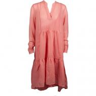 Платье , хлопок, размер XL, розовый Love&Divine