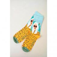 Женские носки , размер 39-42, мультиколор KATIA&BONY
