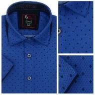 Рубашка , размер S, синий Paolo Maldini