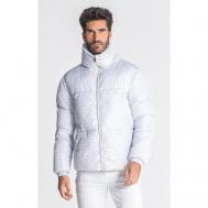 куртка , демисезон/зима, силуэт прямой, без капюшона, карманы, манжеты, размер M, белый Gianni Kavanagh