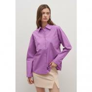 Блуза  , размер L, фиолетовый Finn Flare