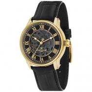 Наручные часы  ES-8807-02, золотой, черный Earnshaw