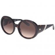 Солнцезащитные очки , оправа: пластик, с защитой от УФ, для женщин, коричневый Carolina Herrera