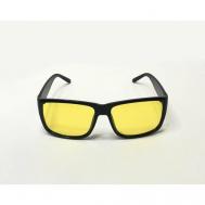 Солнцезащитные очки , клабмастеры, с защитой от УФ, поляризационные, желтый BentaL
