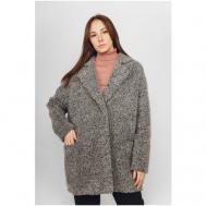 Пальто  , размер One size, серый HYMY