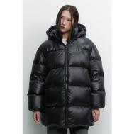 Пальто , удлиненный, размер M, черный BEFREE