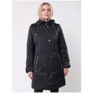 куртка   зимняя, средней длины, грязеотталкивающая, водонепроницаемая, размер 50(60RU) Maritta