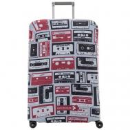 Чехол для чемодана , текстиль, размер S, мультиколор ROUTEMARK