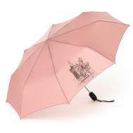 Зонт , автомат, 3 сложения, купол 104 см., 8 спиц, для женщин, розовый Airton