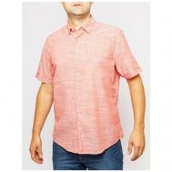 Рубашка , размер (52)XL, красный Pierre Cardin