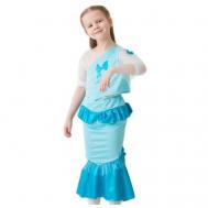 Карнавальный костюм для девочки русалочка, арт.1986, рост: 104 -116 см, возраст: 3-5 лет Бока