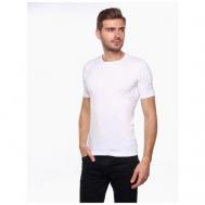 Футболка  T-Shirt Girocollo UOMO, размер 4-L/XL, белый Intimidea