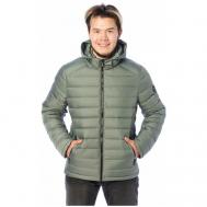 куртка  зимняя, размер 52, зеленый Zerofrozen
