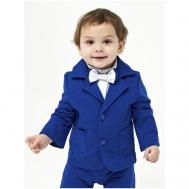 Ярко-синий пиджак  для мальчика, размер 98 Chadolls