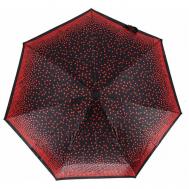 Зонт , автомат, 5 сложений, купол 92 см., 7 спиц, система «антиветер», чехол в комплекте, в подарочной упаковке, для женщин, красный SPONSA
