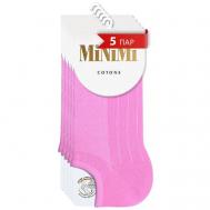Носки , 5 пар, размер 35-38, розовый MINIMI