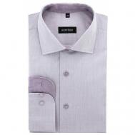 Рубашка , размер 174-184/39, фиолетовый BERTHIER