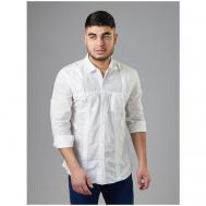 Рубашка , размер 50(XL), белый Ribery