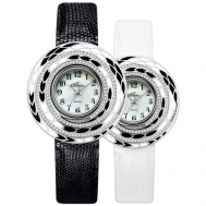 Наручные часы  Часы наручные  1143S7-B6L2 Василина-1, серебряный FLORA