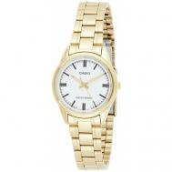 Наручные часы  Collection Collection LTP-V005G-7AUDF, белый, золотой Casio
