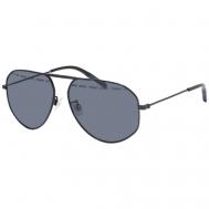 Солнцезащитные очки , авиаторы, оправа: металл, для мужчин, черный Tommy Hilfiger