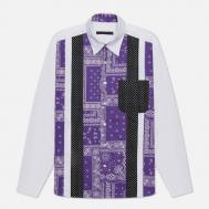 Рубашка , размер XL, фиолетовый Sophnet.