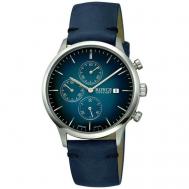 Наручные часы  Титановые наручные часы  Titanium 3744-01 с хронографом, синий Boccia