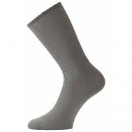 Носки  унисекс , 1 пара, высокие, размер XL, серый Lasting