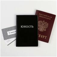 Обложка для паспорта  5444604, черный Ukid