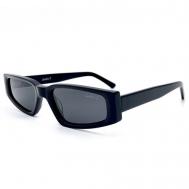 Солнцезащитные очки , узкие, спортивные, поляризационные, с защитой от УФ, черный Smakhtin'S eyewear & accessories