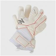 Вратарские перчатки , размер 10, белый AB1
