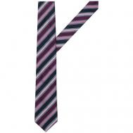 Галстук , натуральный шелк, для мужчин, фиолетовый J.Ploenes