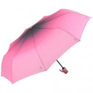 Зонт , автомат, 3 сложения, купол 94 см., 9 спиц, для женщин, розовый frei Regen