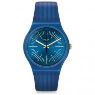 Наручные часы  CYDERALBLUE SUON143, синий Swatch