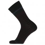 Мужские носки , 1 пара, классические, нескользящие, воздухопроницаемые, быстросохнущие, износостойкие, размер 27(41-43), черный Pantelemone