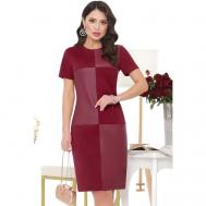Платье , размер 54, красный, бордовый DSTrend