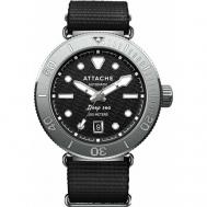 Наручные часы Часы  Deep Sea наручные мужские механические с автоподзаводом, черный Attache