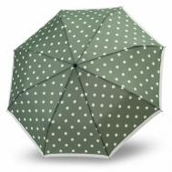 Зонт , механика, 3 сложения, купол 99 см., 8 спиц, система «антиветер», чехол в комплекте, для женщин, зеленый Knirps
