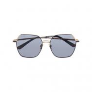 Солнцезащитные очки , шестиугольные, оправа: металл, поляризационные, для женщин, золотой Cosmopolitan