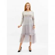 Платье размер 44/48, серый Алина