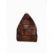 Рюкзак , натуральная кожа, коричневый Black Buffalo Bags