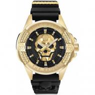 Наручные часы  The Skull Наручные часы  PWAAA0221, золотой, черный Philipp Plein