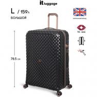 Чемодан , 159 л, размер L+, черный IT Luggage
