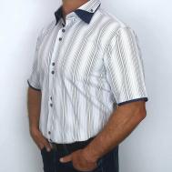 Рубашка , размер S, серый Franko Perrini