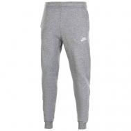 брюки для фитнеса , карманы, утепленные, размер XS, серый Nike